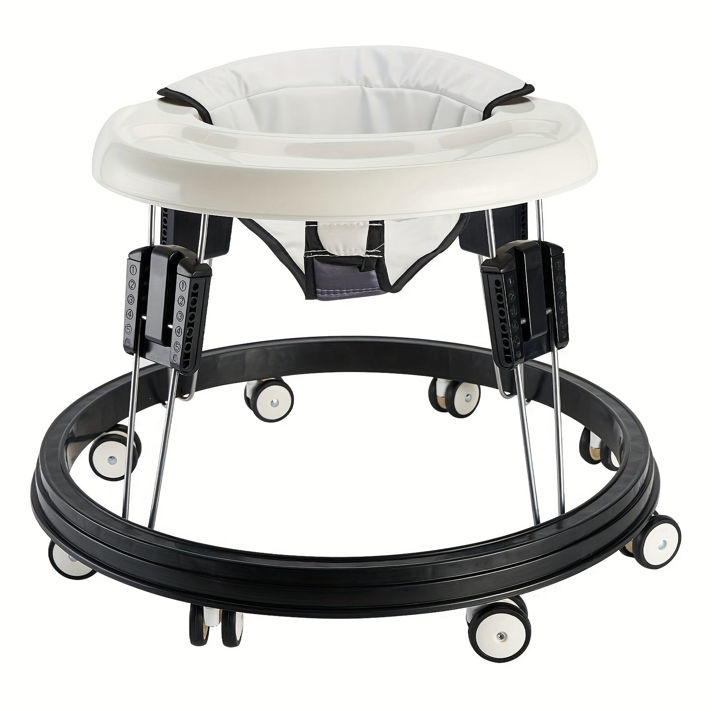 Adjustable Baby Walker, Walkers For Baby With Universal Wheels
