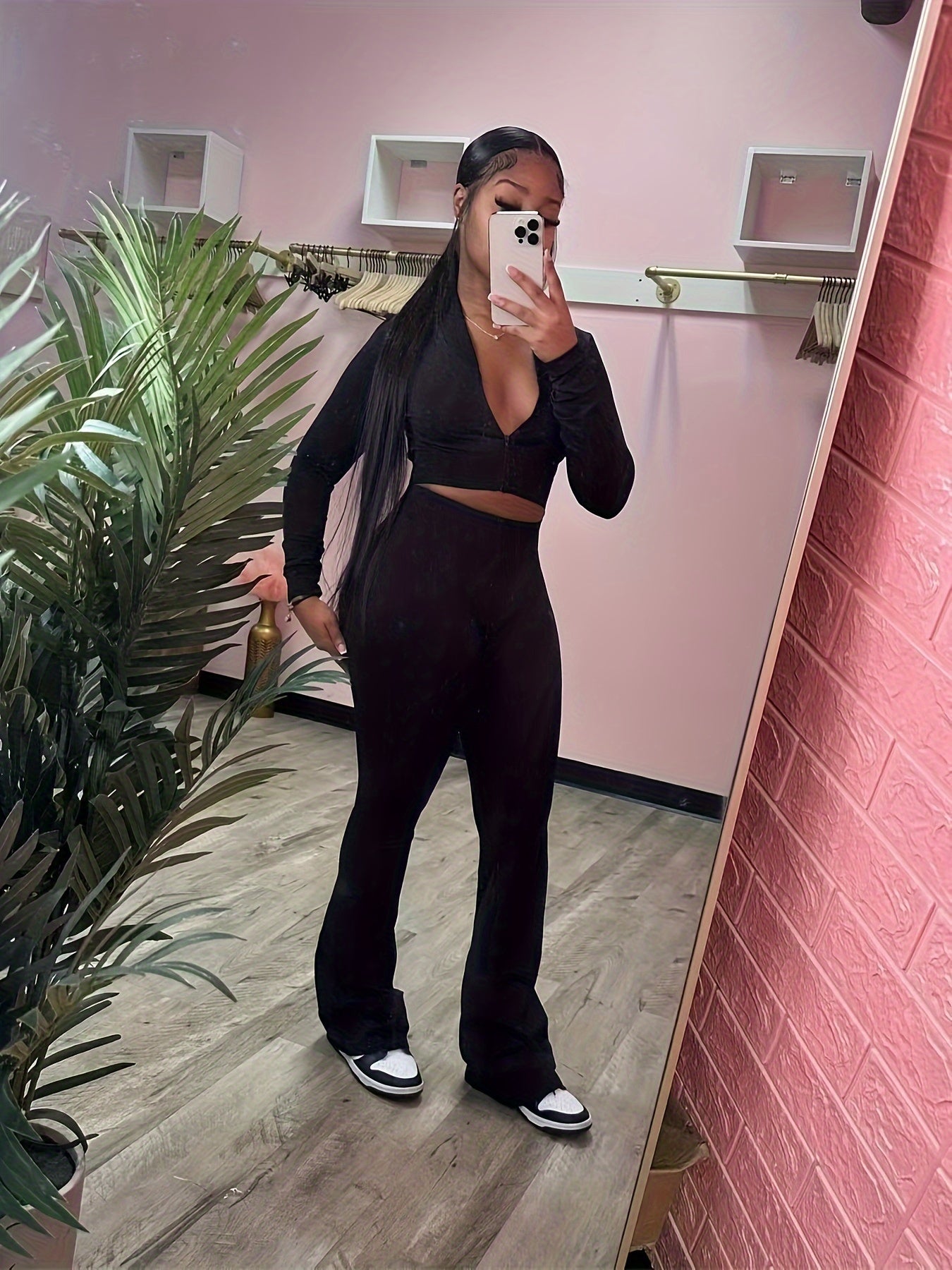 Chic Women's Flare & Finesse Two-Piece