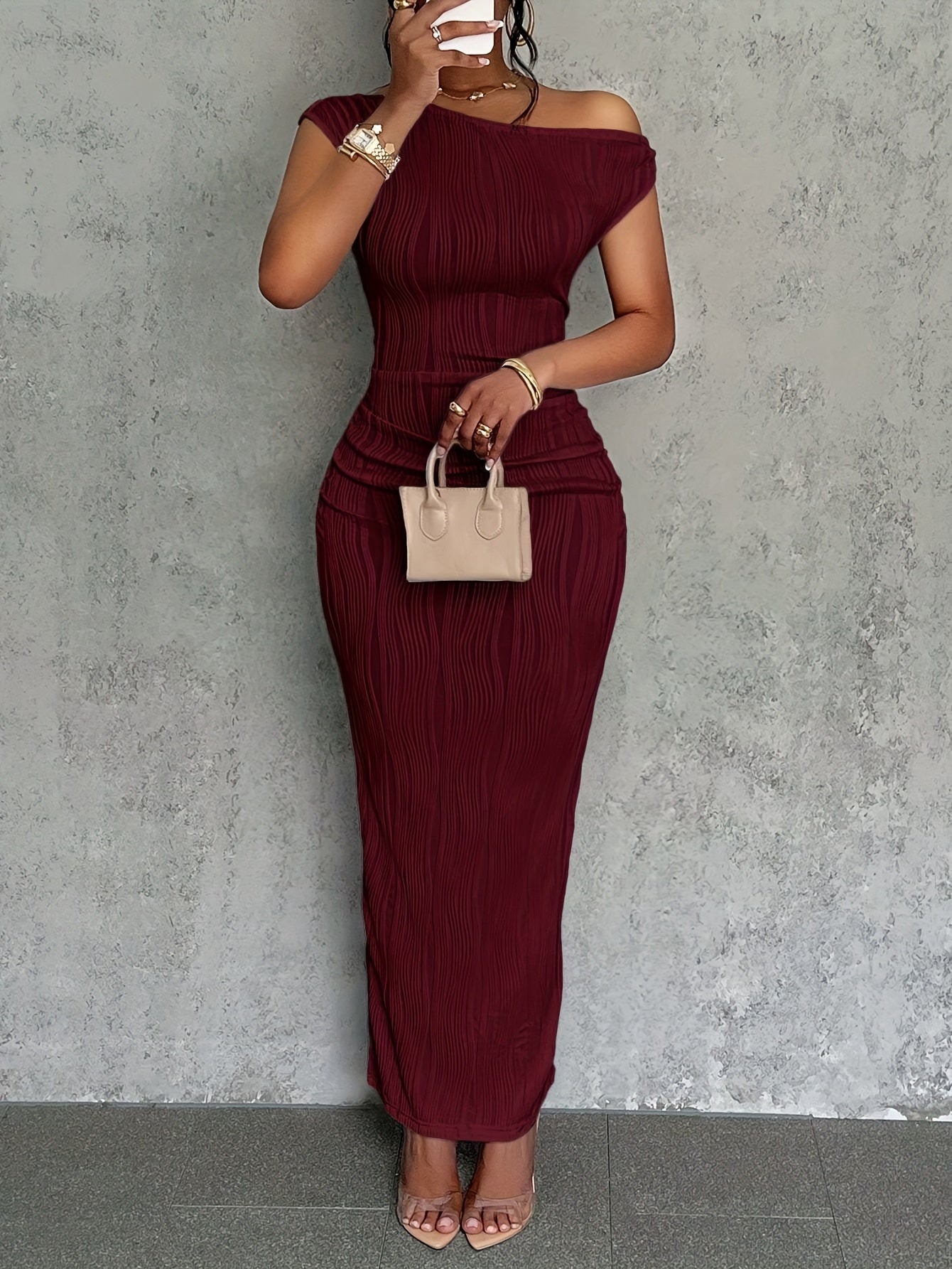 Elegance Off-Shoulder Dress