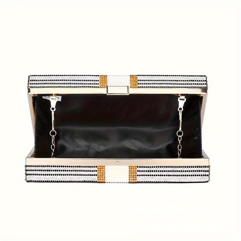 Women's Everyday Bag with Diamond Embellishment, US Dollar, New Style Crossbody