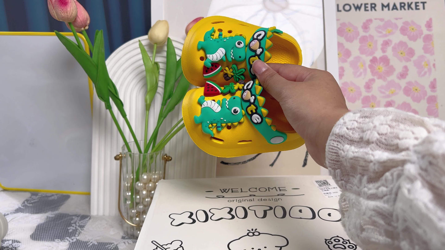 Trendy Cute Cartoon Clogs For Boys Girls