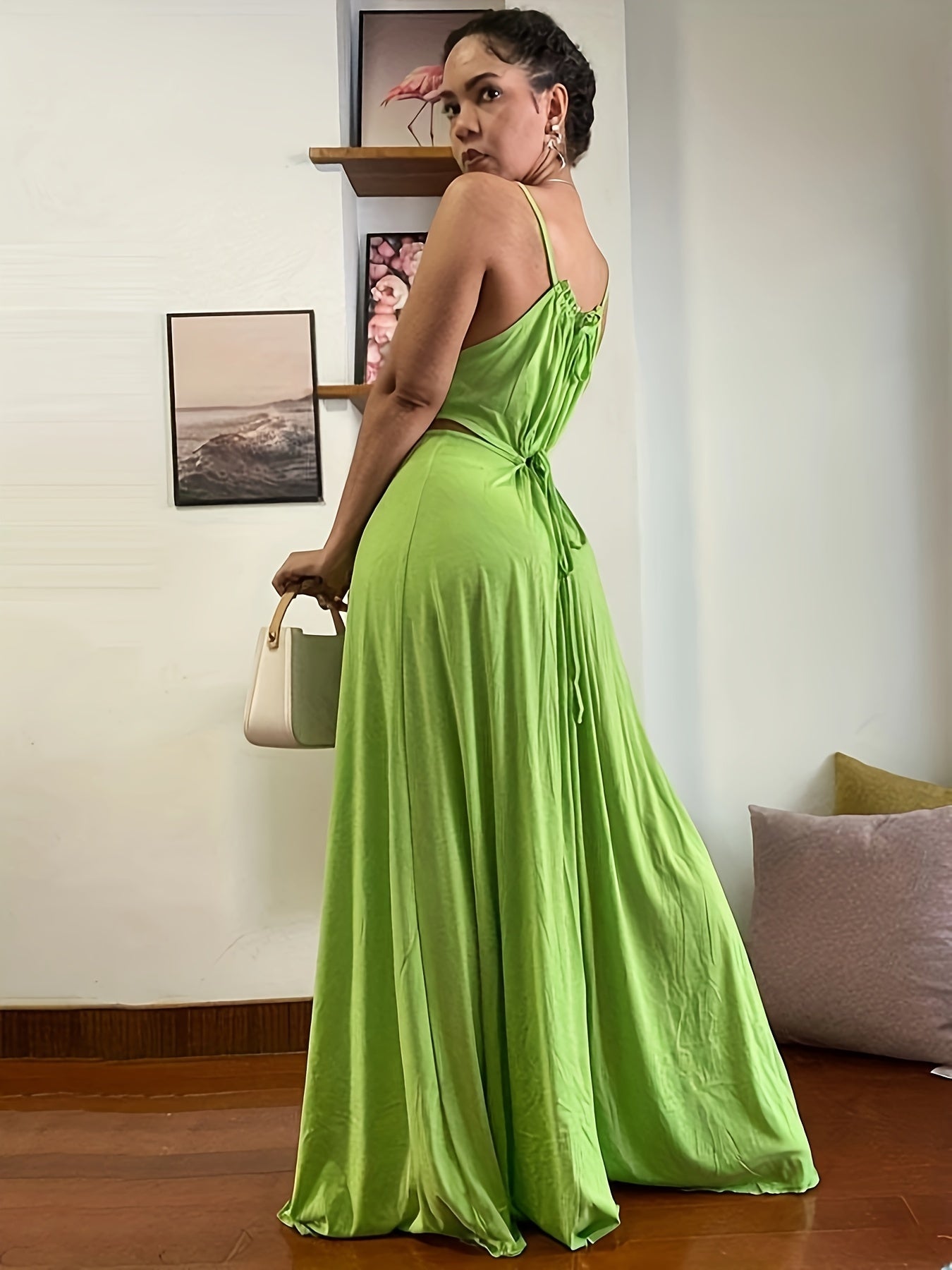 The Soft Glam Moment Dress