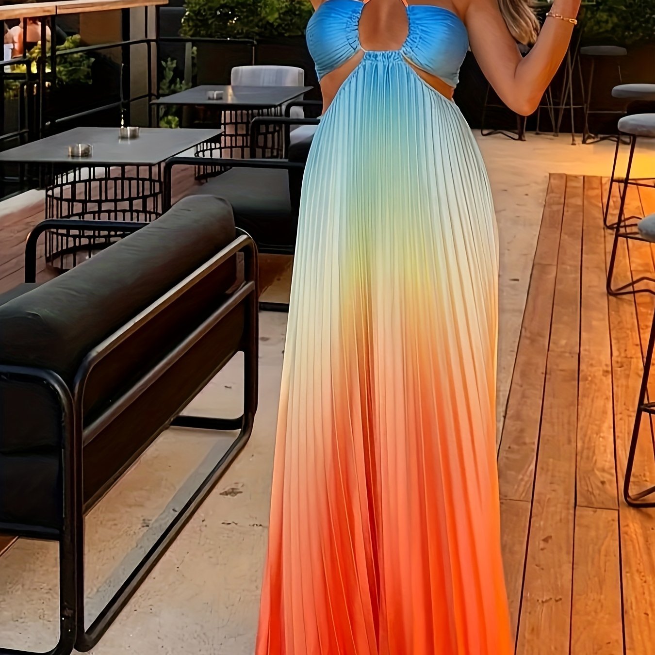 Sunset Silhouettes – Captures the essence of evening elegance
