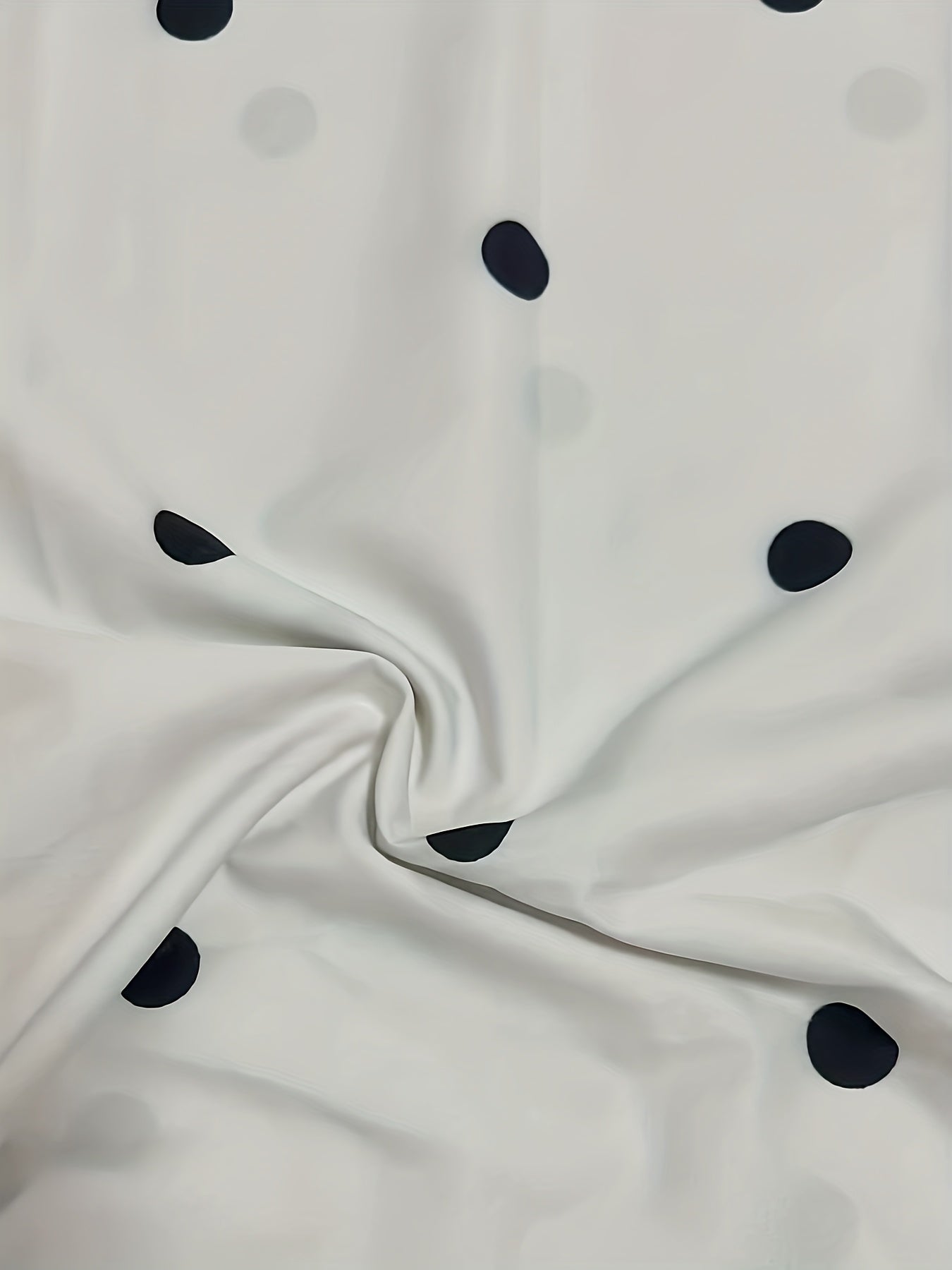 Women's Elegant Halter Neck Sleeveless Polka Dot Dress