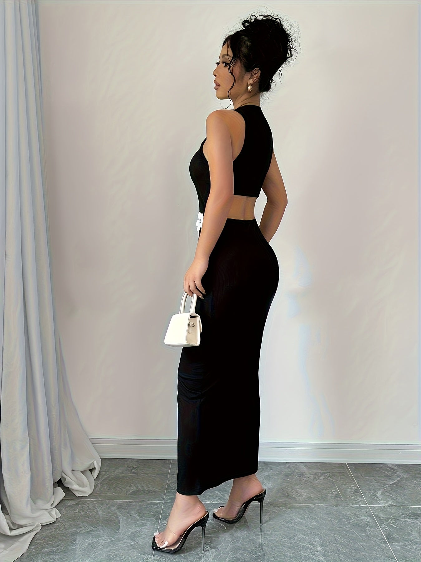 Elegant Sleeveless The Hourglass Bloom Dress