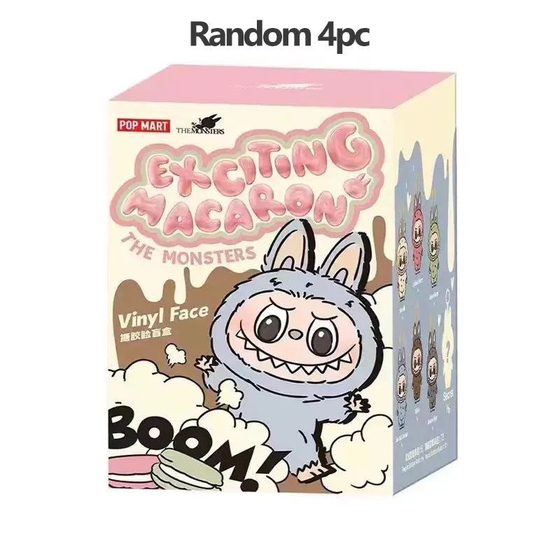 Labubu Exciting Blind Box Action Anime Figures 17cm Cute Mysterious Box Toys Pvc Doll And Hobbies Ornaments Kids Gifts