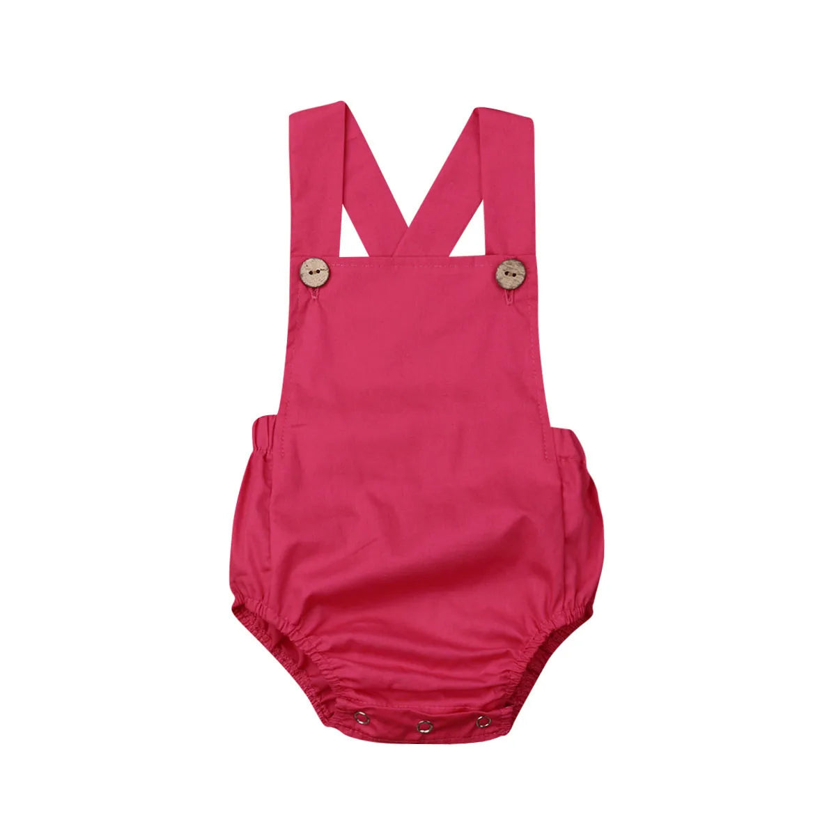 Newborn Baby Girl Boy Sleeveless Jumpsuits Toddler Playsuit One piece