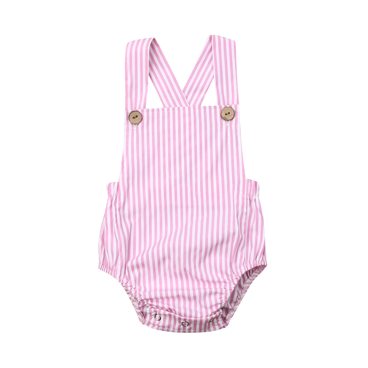 Newborn Baby Girl Boy Sleeveless Jumpsuits Toddler Playsuit One piece