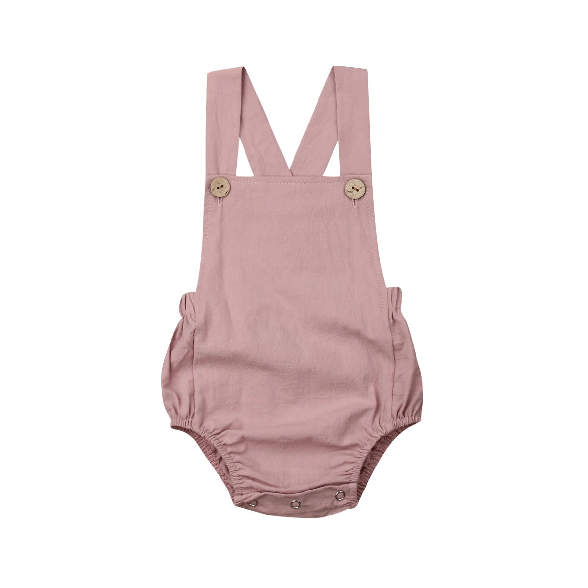 Newborn Baby Girl Boy Sleeveless Jumpsuits Toddler Playsuit One piece