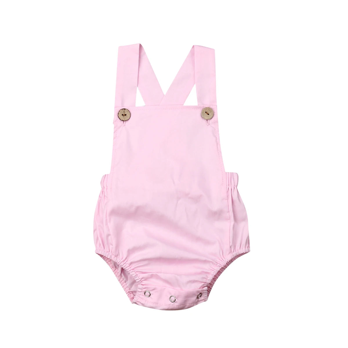 Newborn Baby Girl Boy Sleeveless Jumpsuits Toddler Playsuit One piece