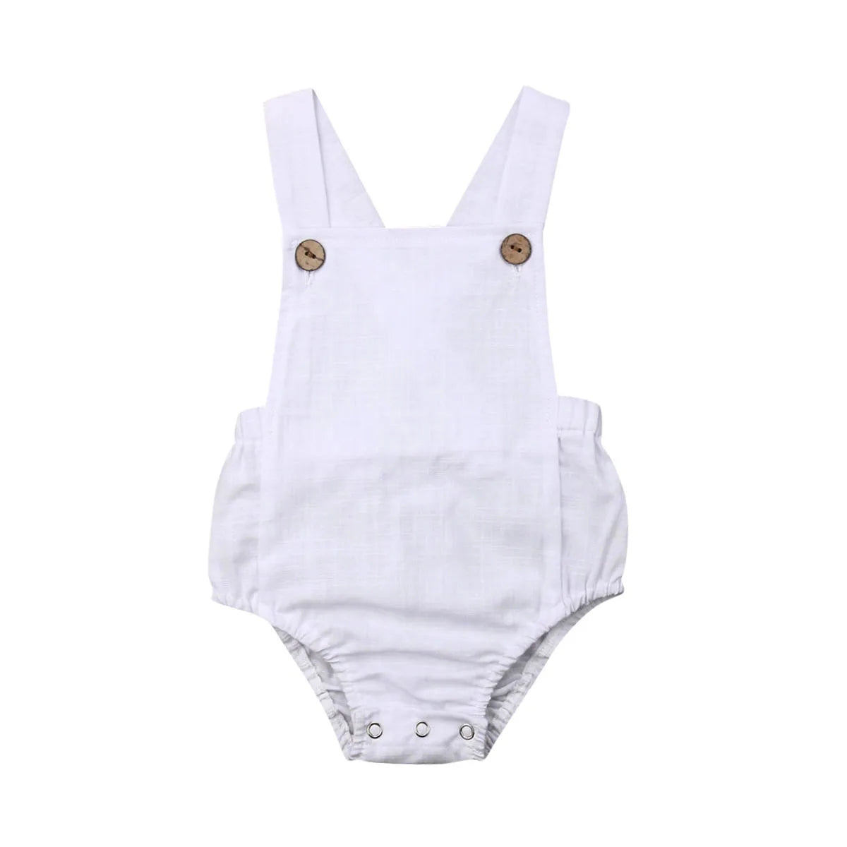 Newborn Baby Girl Boy Sleeveless Jumpsuits Toddler Playsuit One piece