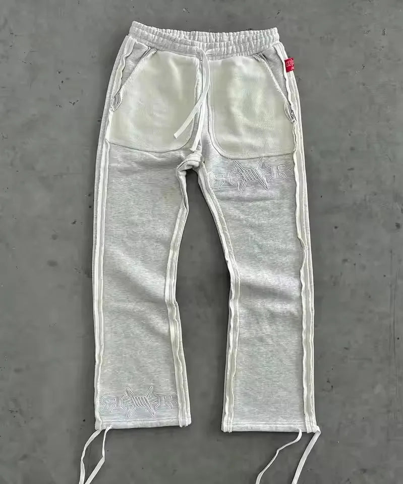 Retro Rebel Y2K Letter Hoodie & Sweatpants Co-Ord