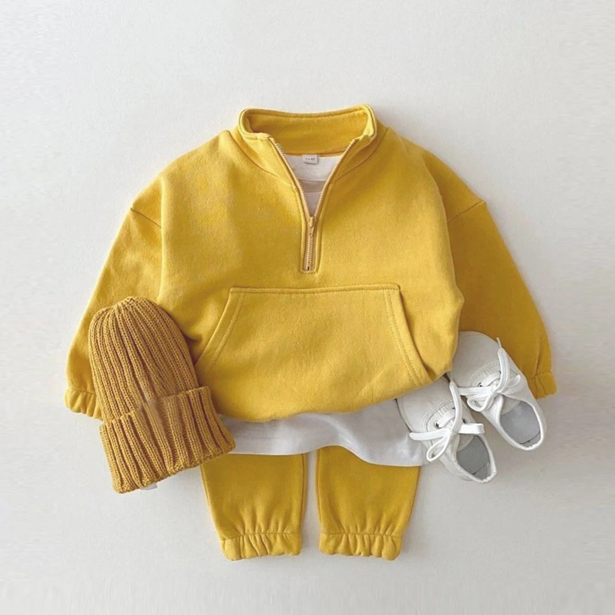 Toddler Fashion Costume Kids Tracksuits Letter Hoodies Jacket Pants 2Pcs Sets Spring Autum