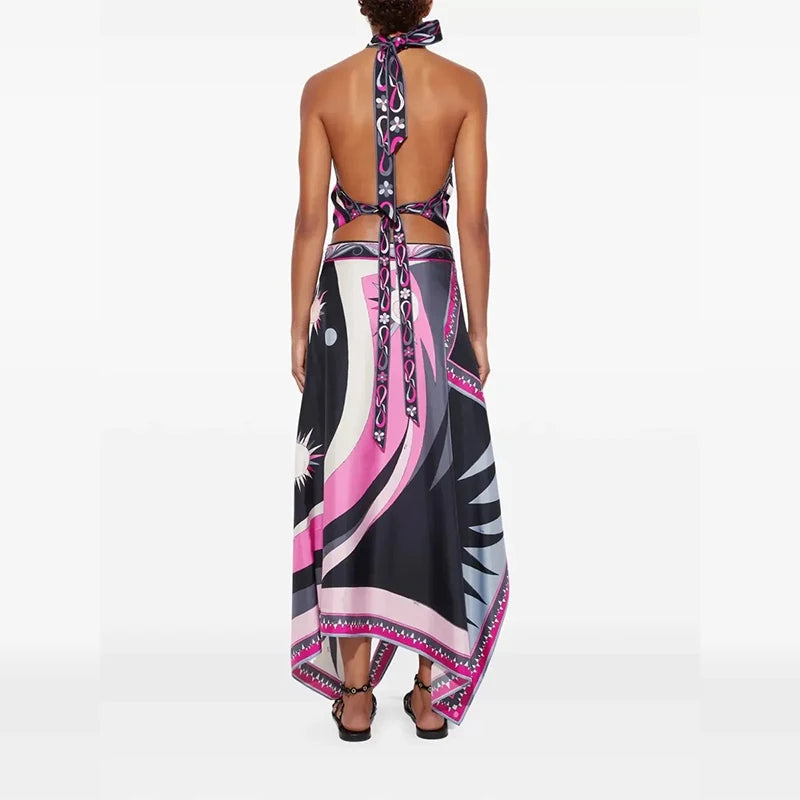 Women's Oasis Dream Satin Skirt Set
