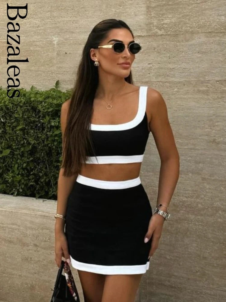 Celestial Contrast Boho Edge Co-Ord
