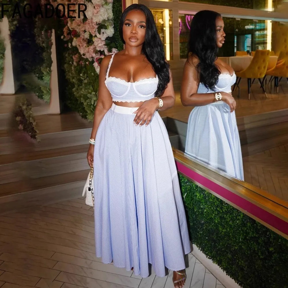 Lace Reverie Two-Piece Co-Ord Set