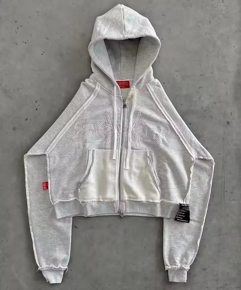 Retro Rebel Y2K Letter Hoodie & Sweatpants Co-Ord
