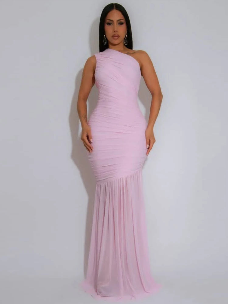 Divine Aura Pleated Midi Dress