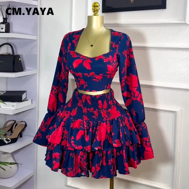 Ruffle Runway Coastal Chic Set