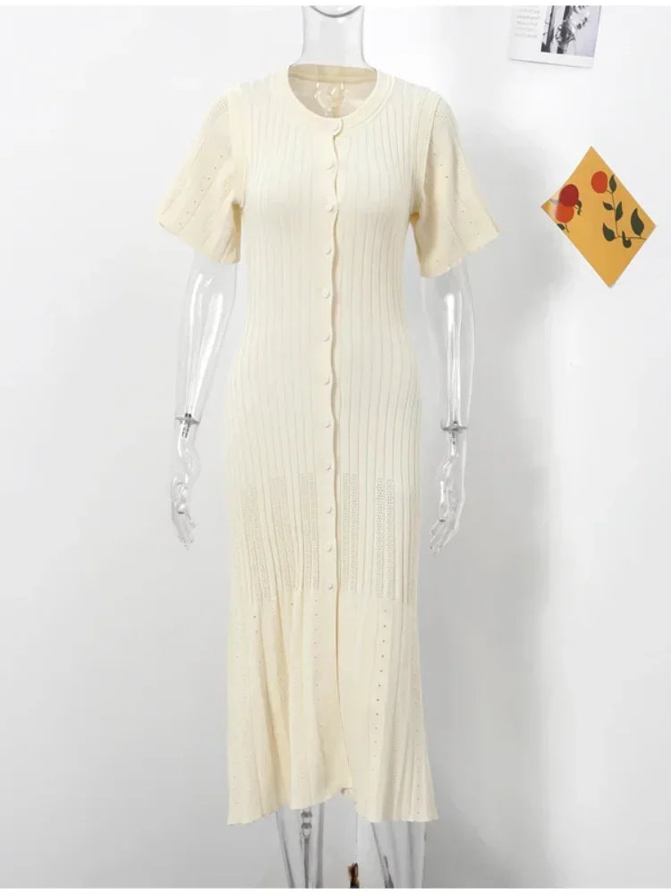 Sculpted in Soft Knitwear for Feminine Forms & Timeless Dress
