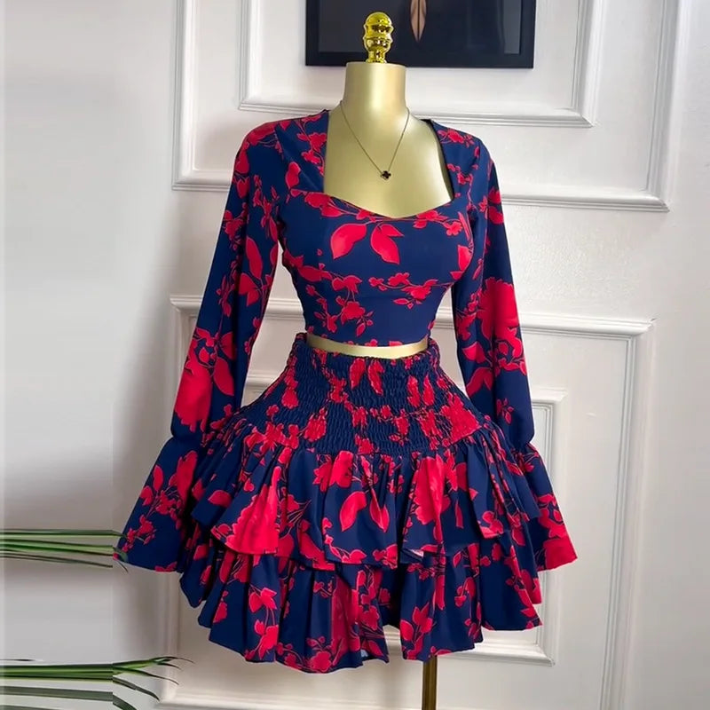 Ruffle Runway Coastal Chic Set