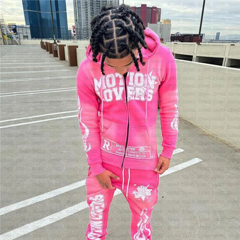 Unisex Hoodie Sweatshirt Punk Retro Aesthetic Jacket Top Women's Hooded Coat Y2K Clothing