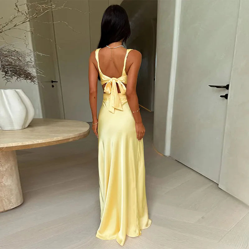 Sun-Kissed & Sculpted Hollow Out Dresses