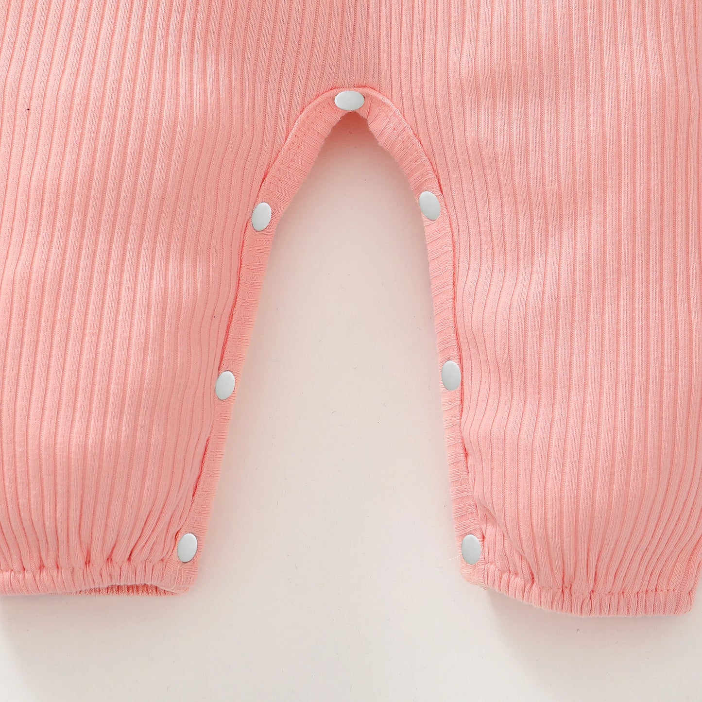 Newborn Baby Girl Romper Long Sleeved Ruffle Bodysuit with Headband Onesie Outfit