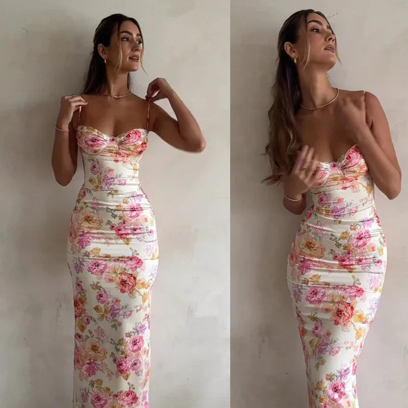 Sunkissed Petal Play Slip Mini Dress