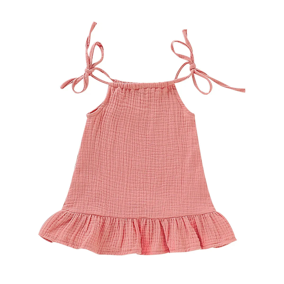 Toddler Baby Girl Sleeveless Ruffles Dress