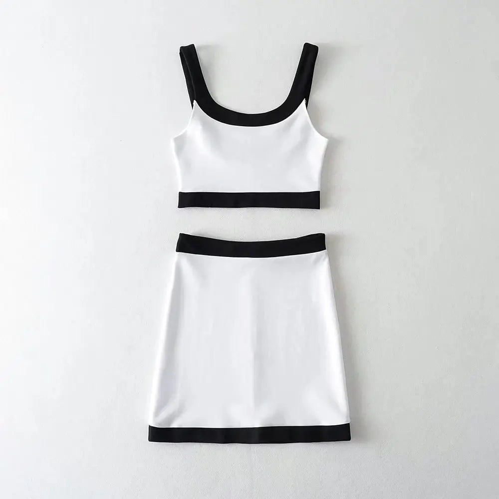 Celestial Contrast Boho Edge Co-Ord