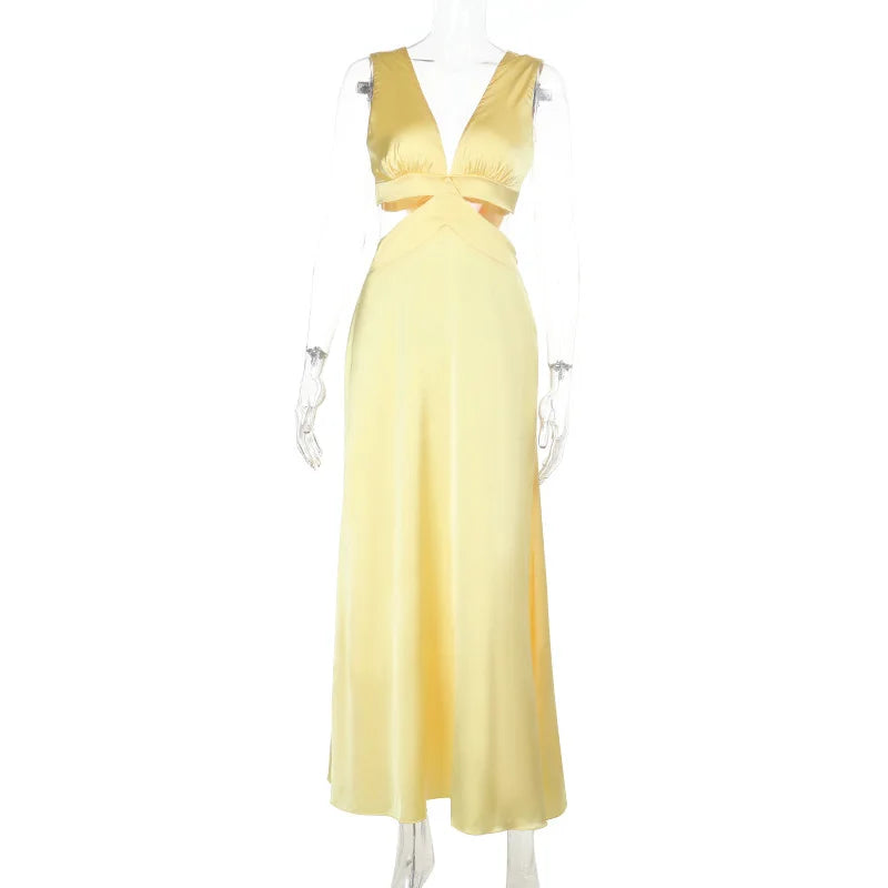 Sun-Kissed & Sculpted Hollow Out Dresses