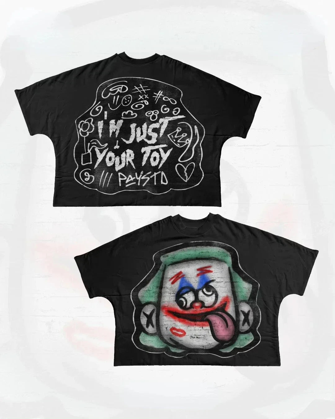 Y2k Top Oversized Printed Graphic T Shirts Hip Hop Unisex Short Sleeved Cotton Tops Harajuku Retro Goth Streetwear
