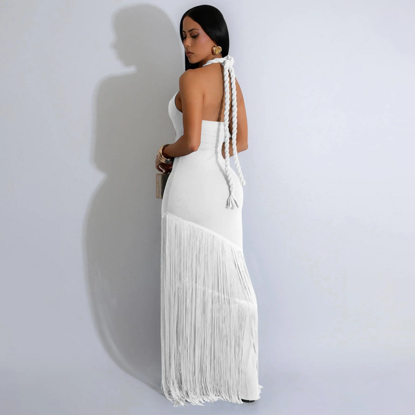 Women FringeMuse Maxi Dress