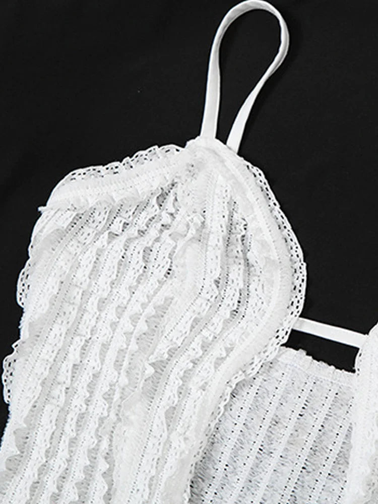 Coastal Glow Sheer Elegance Dress