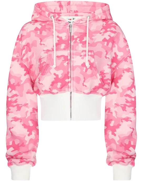 Streetwear Harajuku Retro Pink Two-Piece Set