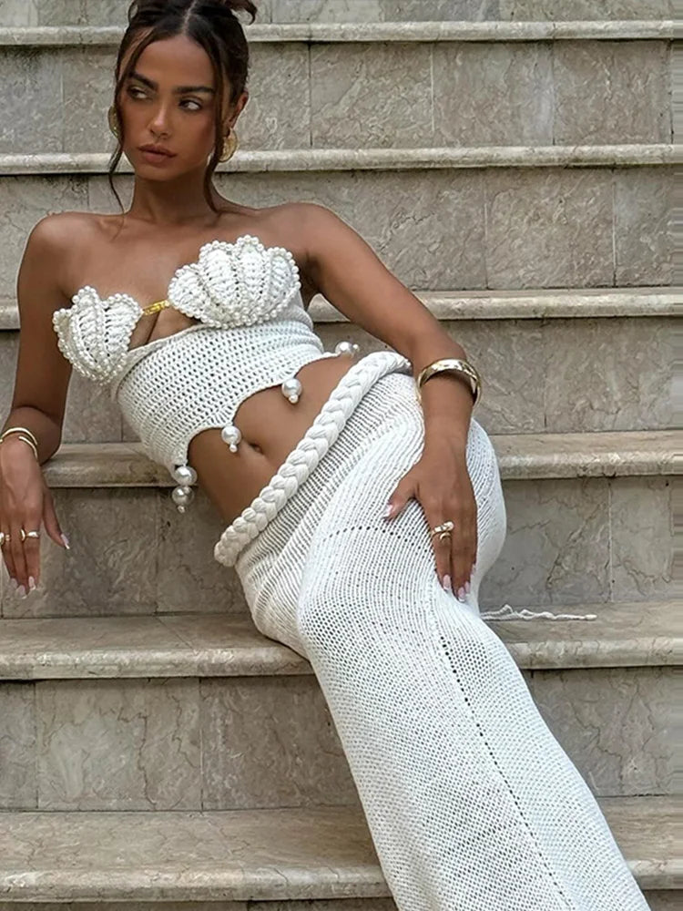 Seashell Soul & Pearl Threads Crochet Chic for Heat & Holidays