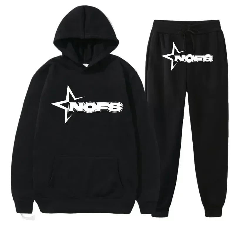 2025 Y2k Tracksuit Fashion Designer Nofs Tracksuits Men Sets Spring Sonoff Piece Running Autumn Sweatshirt Sport Joggers couple