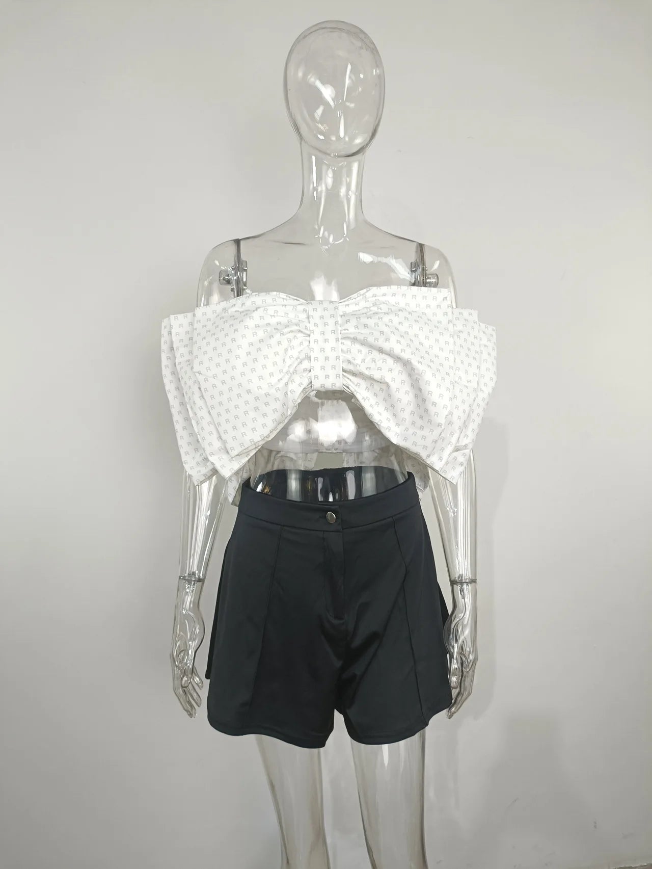Barbie Bow Energy Strapless Top