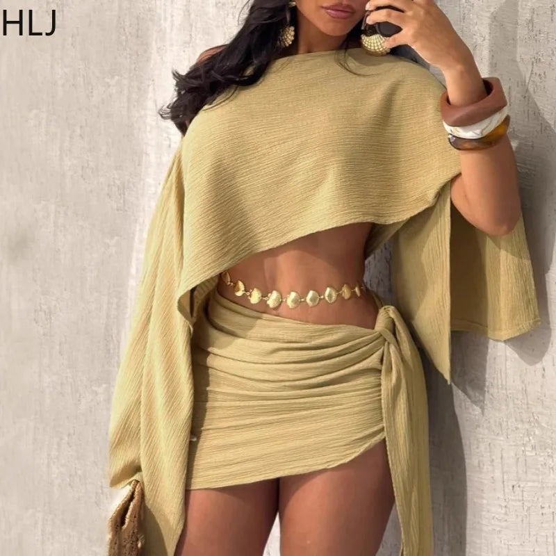 Effortless Glow Off-Shoulder Co-Ord