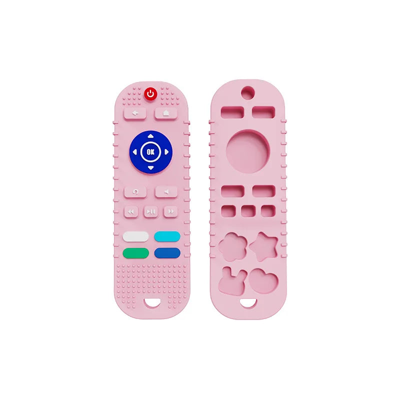 Baby Chew Teething Game Controller Shape Silicone Teething Toy for Babies 6-12 Months Gifts Sensory Educational