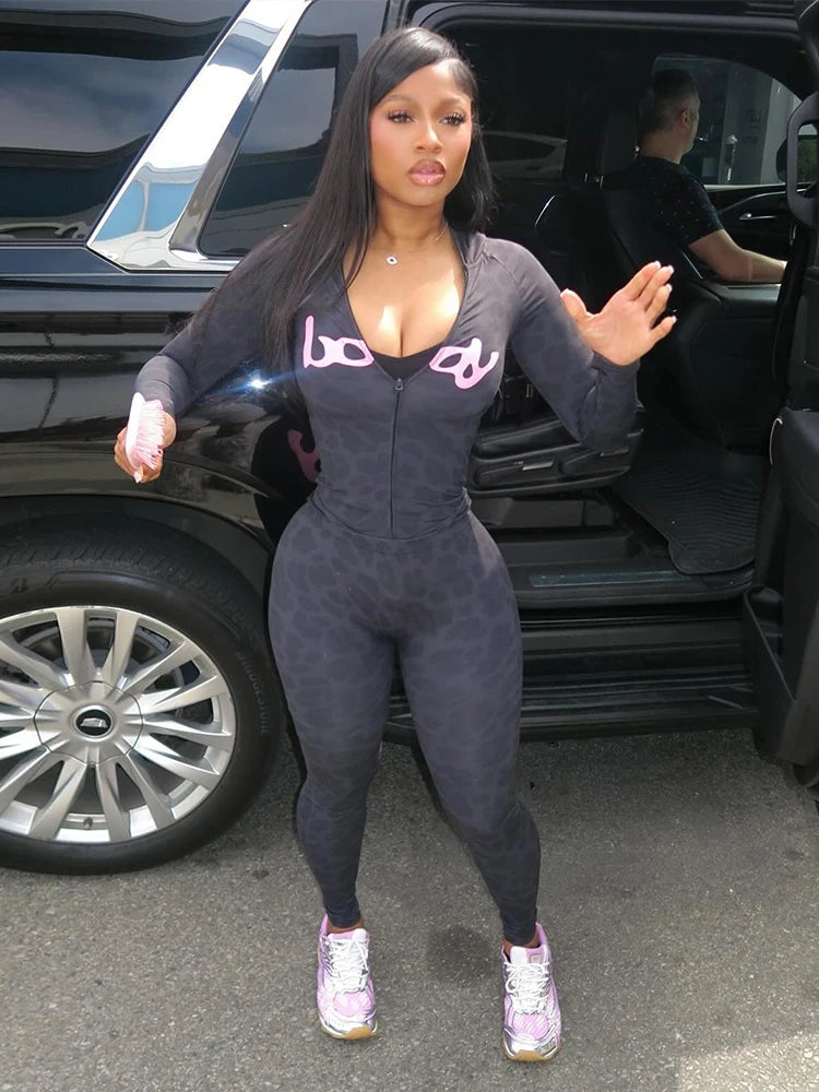 Urban Edge Letter Print Co-Ord Set