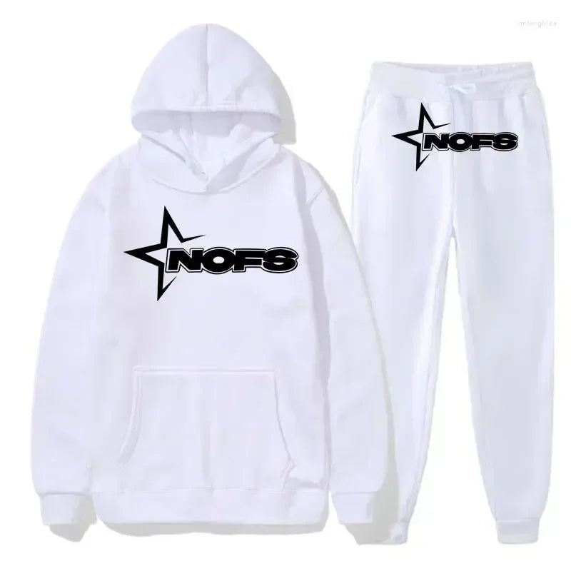 2025 Y2k Tracksuit Fashion Designer Nofs Tracksuits Men Sets Spring Sonoff Piece Running Autumn Sweatshirt Sport Joggers couple
