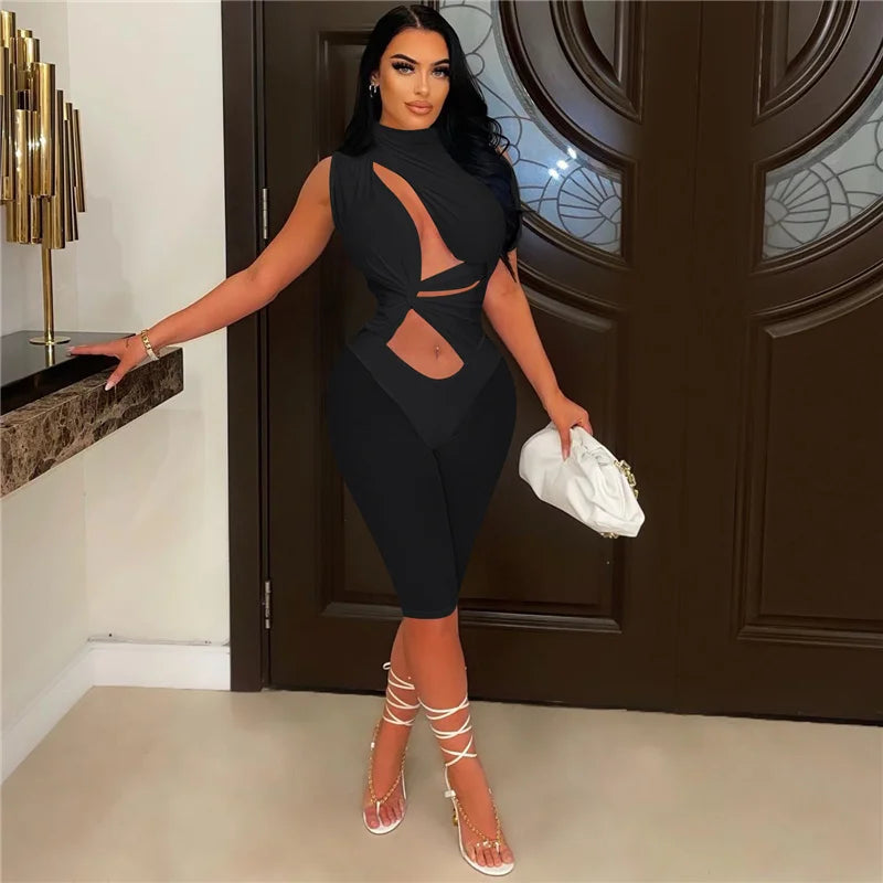 Sexy Mesh Afterparty Aura Romper