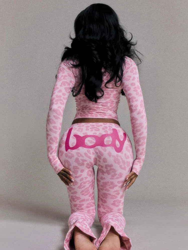 Urban Edge Letter Print Co-Ord Set