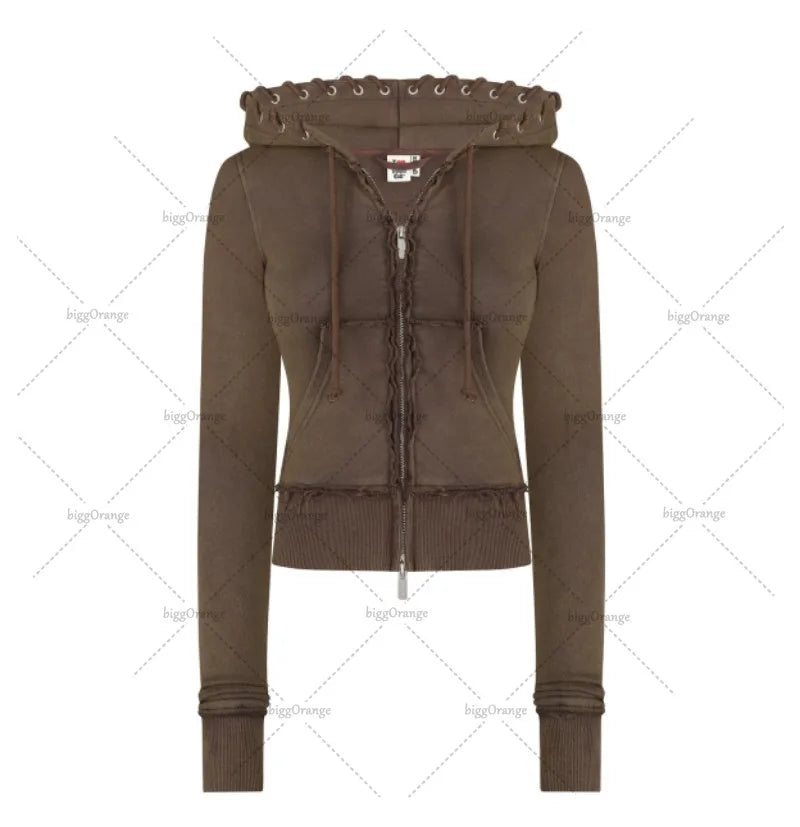 Urban Luxe Embroidered Tracksuit Set