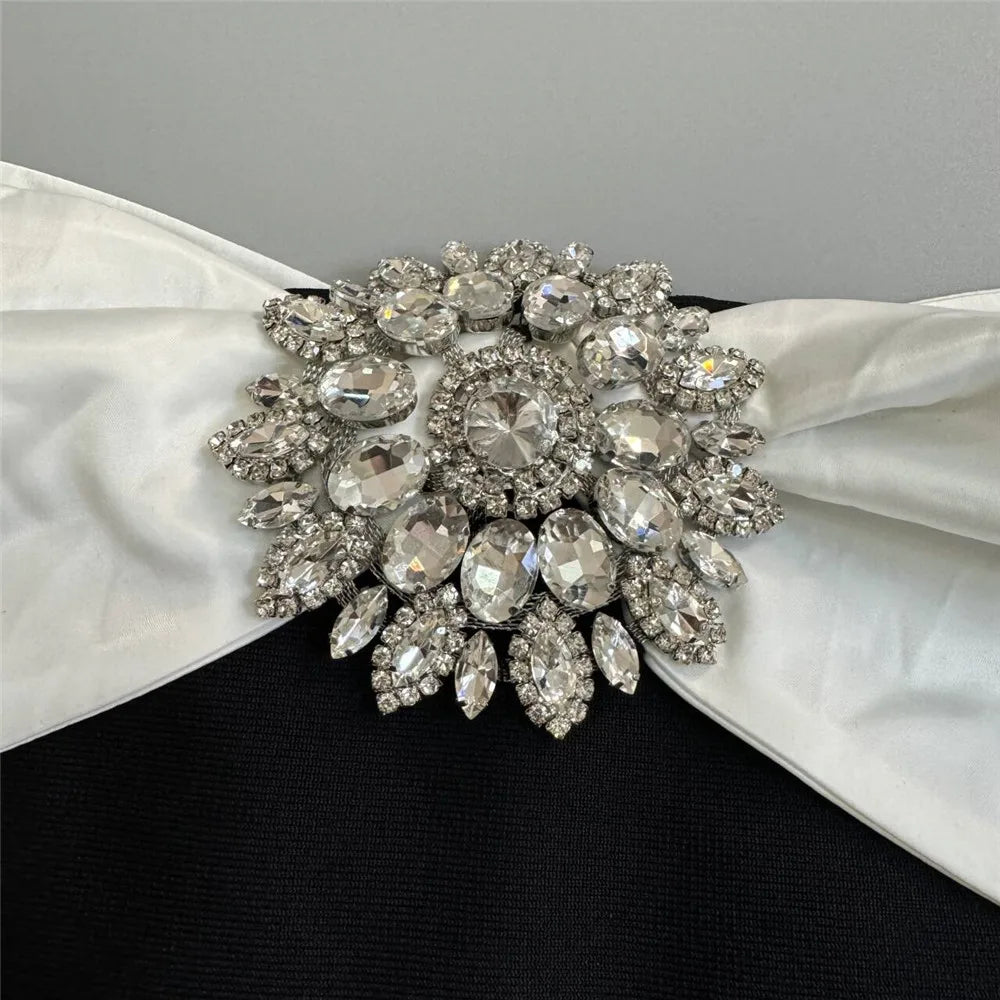 Starlight Glam Beaded Elegance Dress