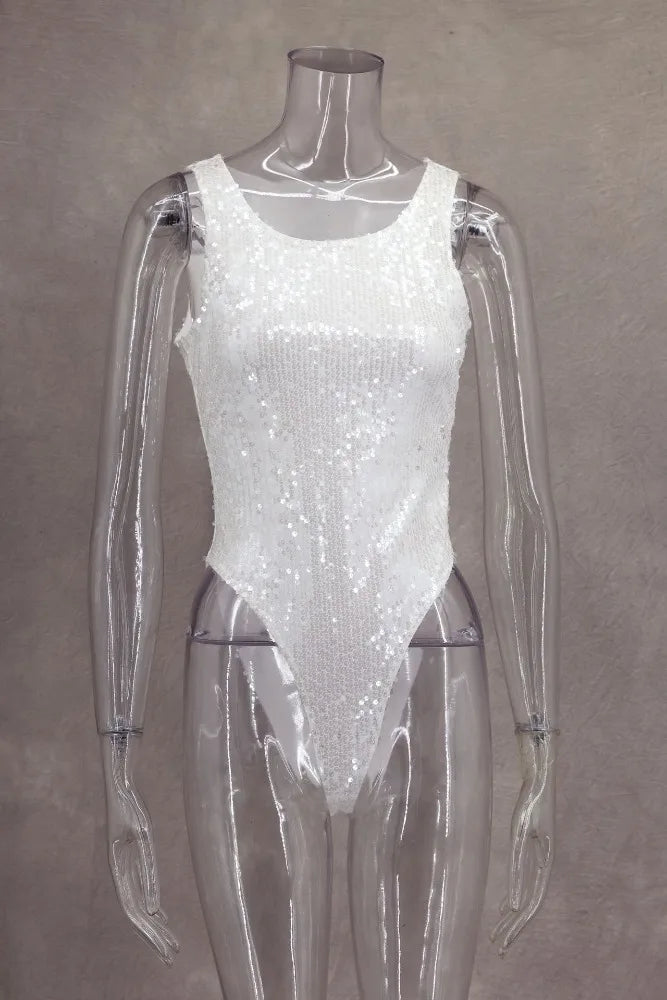 Vibe Couture Holiday Heat Sequin Fits & Sheer Confidence Skirt Co-Ord