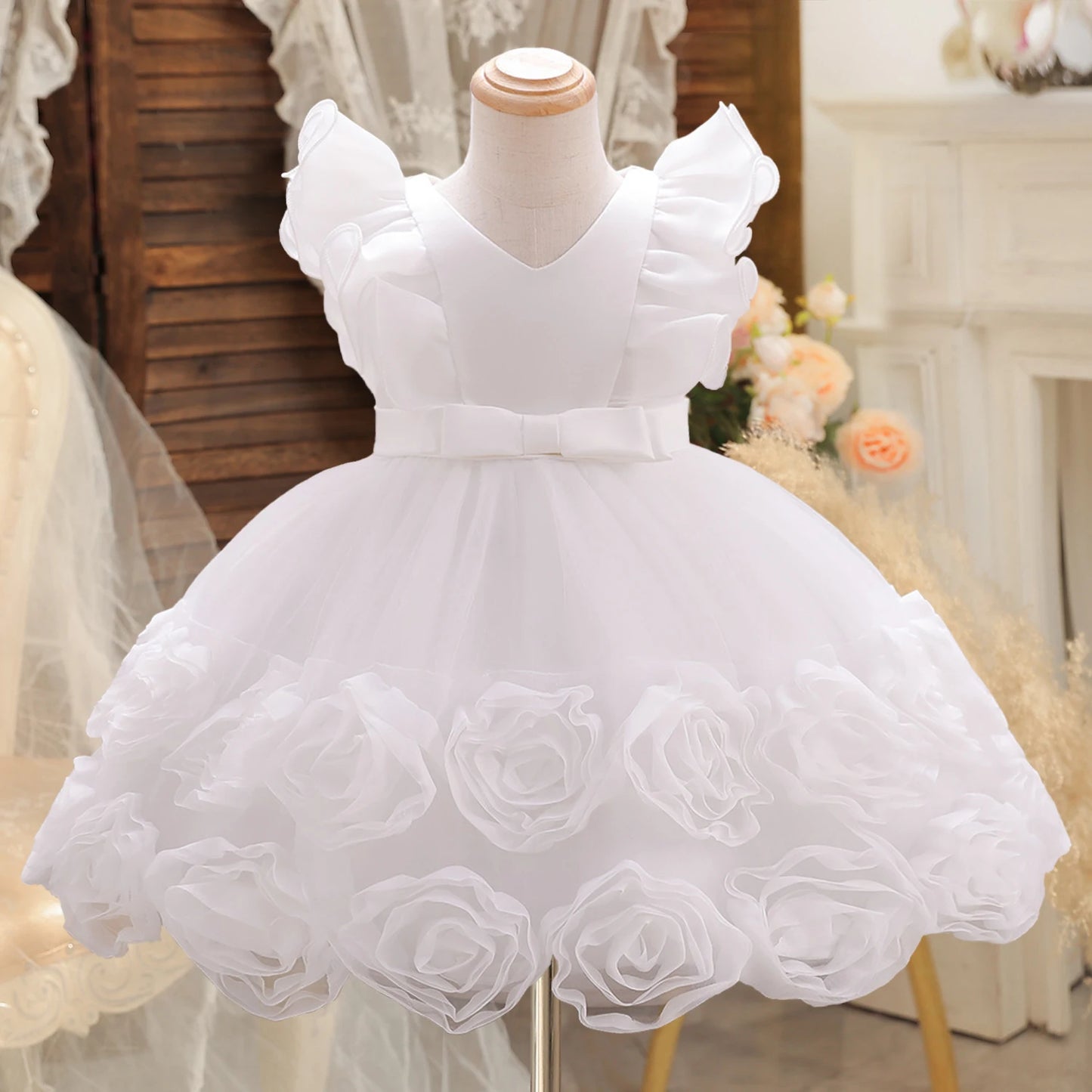 Princess Dress for Party Toddler Summer Tutu Kids Wedding Birthday Dresses