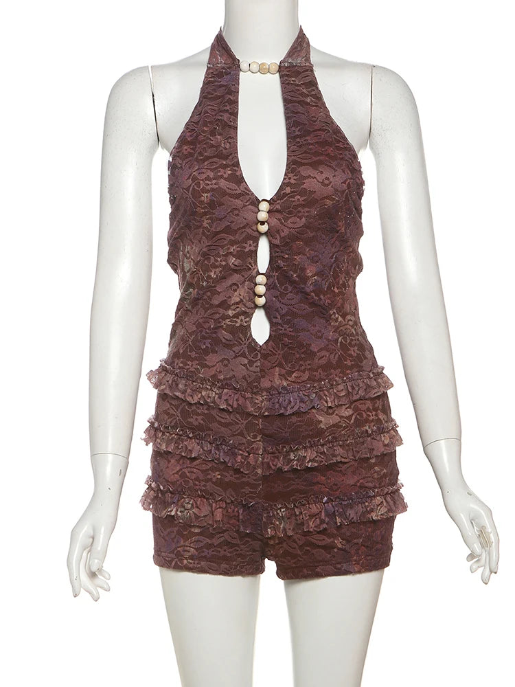 Artisan Asymmetry Patchwork Pixie Suit